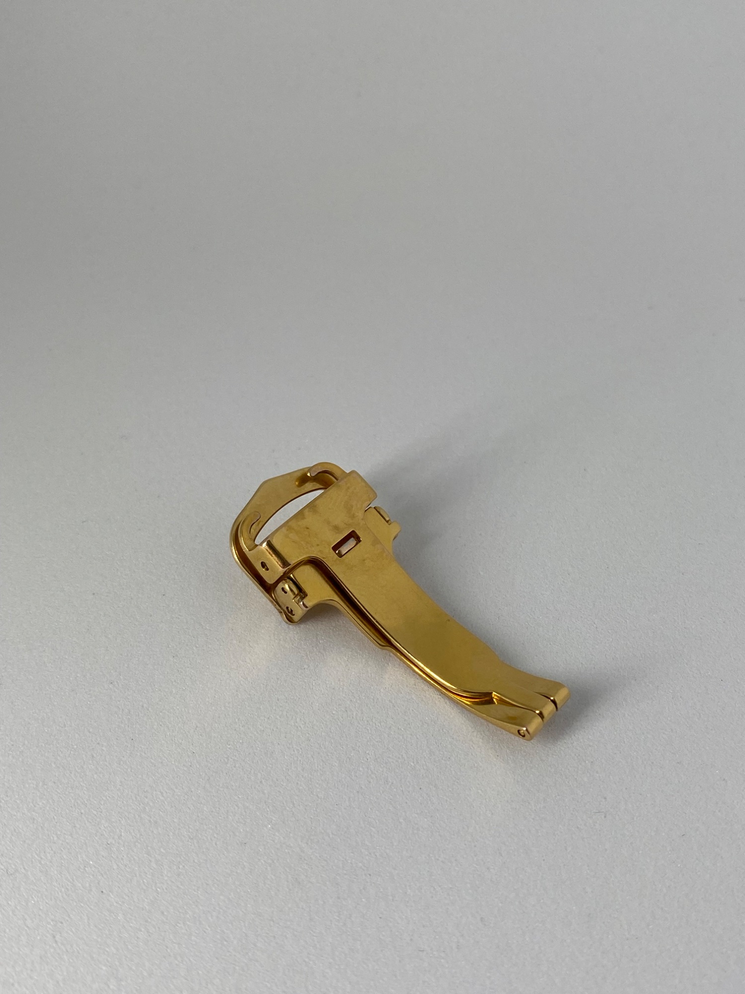 Cartier Stainless Steel 18ct Gold Plated Butterfly Deployment Clasp  view 3