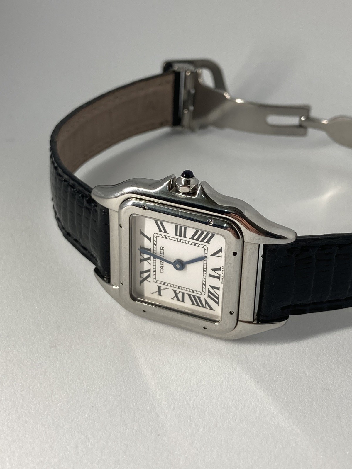 Cartier Panther Stainless Steel Roman Numeral Dial Ladies Watch view 7