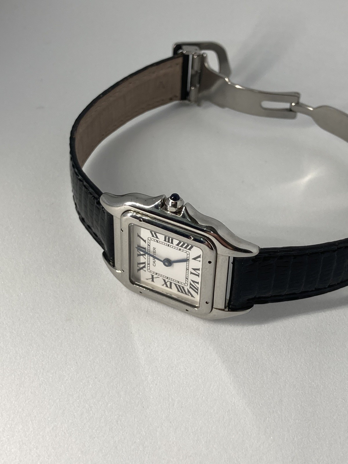 Cartier Panther Stainless Steel Roman Numeral Dial Ladies Watch